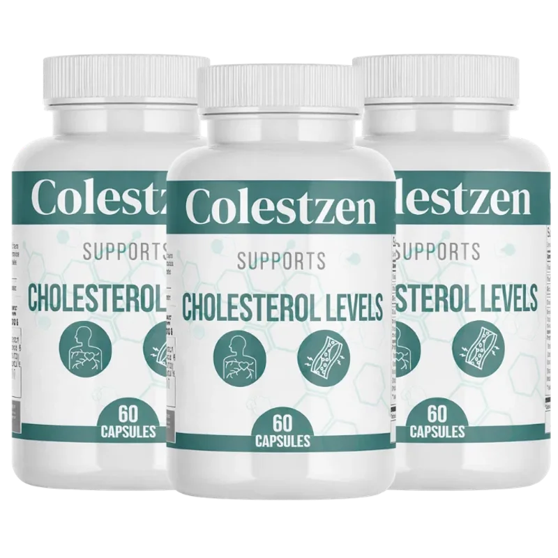ColestZen Blood Sugar Supplement Bottle (3 Bottle / 90 Day Pack)