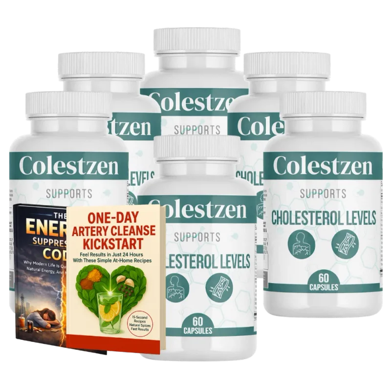 ColestZen Blood Sugar Supplement Bottle (6 Bottle / 180 Day Pack)